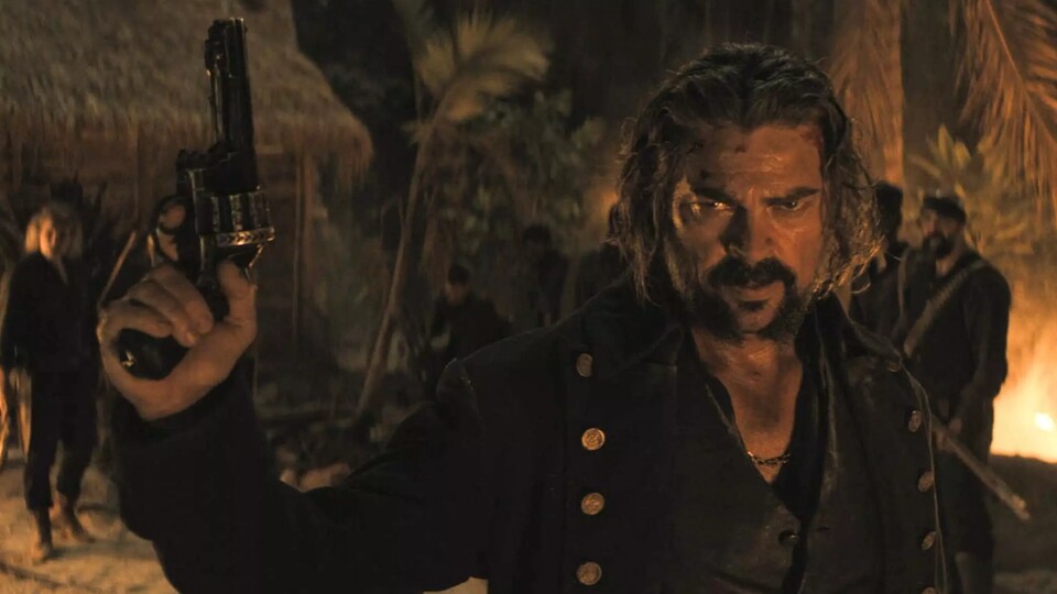 The Bluff verschenkt wahnsinnig viel Potenzial, aber Karl Urban als seichter Piraten-Fiesling macht allemal Spaß. Bildquelle: Amazon Studios