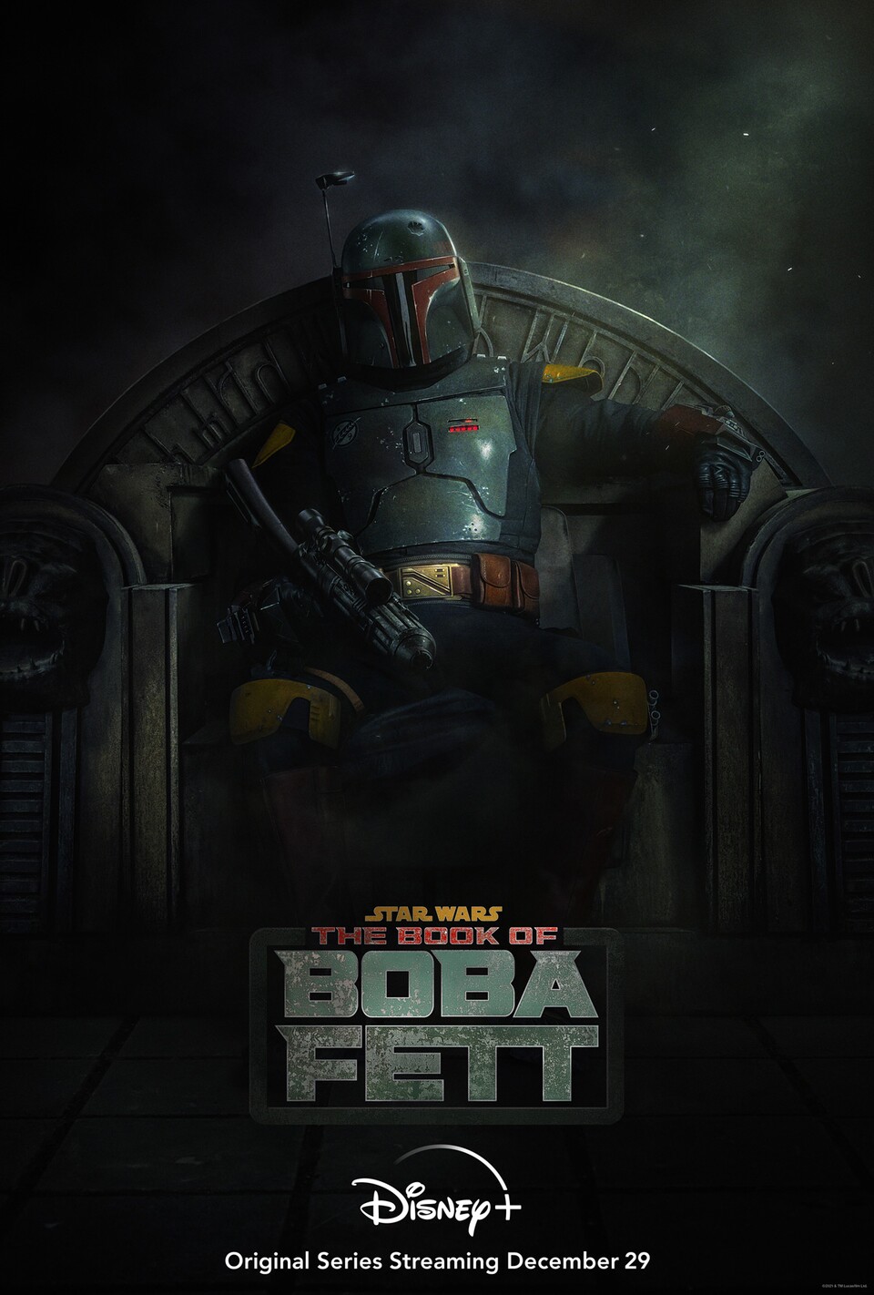 Das erste offizielle Poster zu The Book of Boba Fett. Bildquelle: DisneyLucasfilm