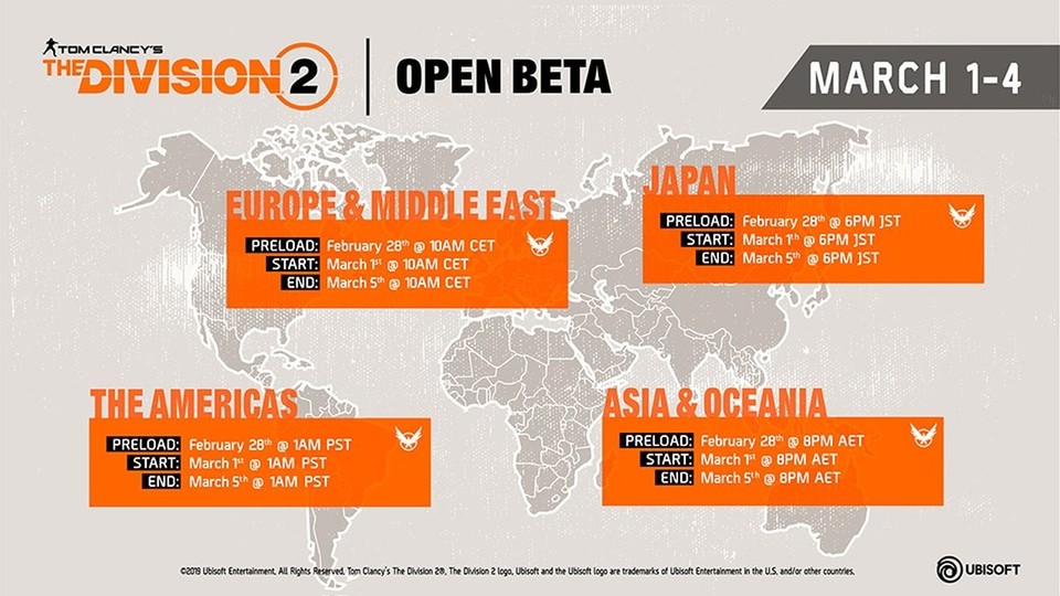 In Europa beginnt die Open Beta am 1. März um 10 Uhr.