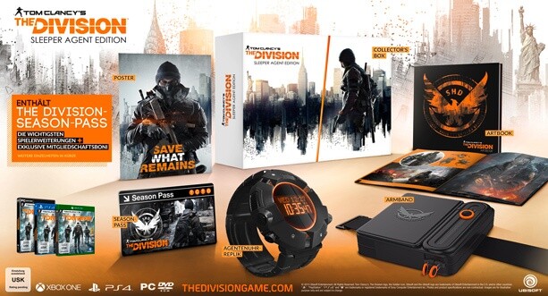 The Division kann bereits als Sleeper Agent Edition vorbestellt werden.