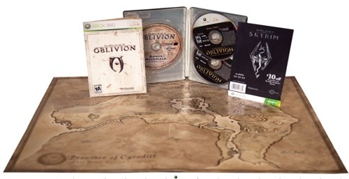 Die 5th Anniversay Edition von Oblivion enthält einen Rabatt-Gutschein für The Elder Scrolls 5: Skyrim. : Die 5th Anniversay Edition von Oblivion enthält einen Rabatt-Gutschein für The Elder Scrolls 5: Skyrim.