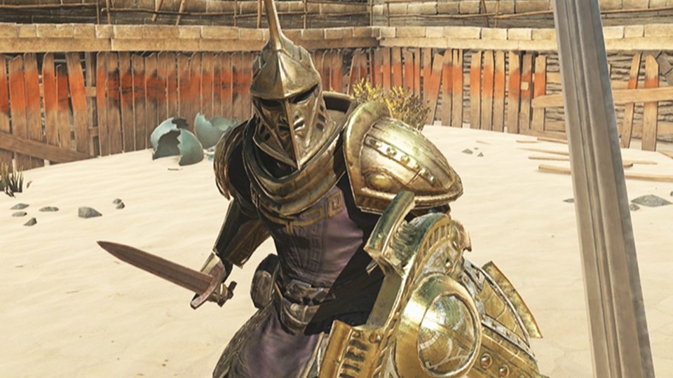 The Elder Scrolls: Blades setzt auf ein simples Kampfsystem.