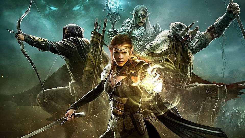 Im Ebenherzpakt aus aus The Elder Scrolls Online kämpfen Nord und Dunmer Seite an Seite.