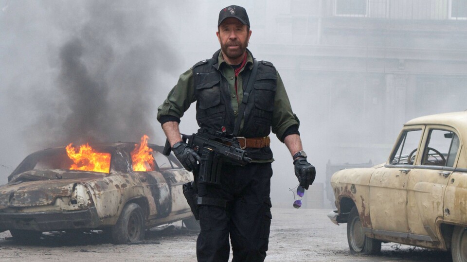 Zuletzt war Chuck Norris 2012 mit The Expendables 2 in einem Actionfilm zu sehen. Bildquelle: Lionsgate