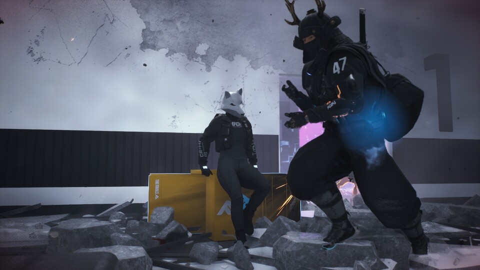 Tiermaske oder moderner Samurai: The Finals setzt bei Stilfragen kaum Grenzen.