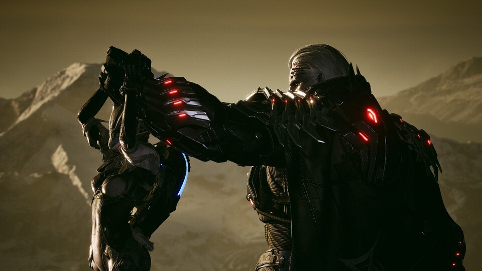 Klischeehafte Bösewichter gibts in The First Descendant an jeder Ecke.