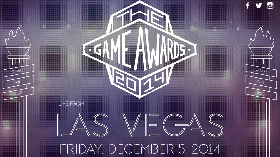The Game Awards 2014 werden Weltpremieren bieten - darunter Spieleankündigungen, Cinematic- und Gameplay-Trailer