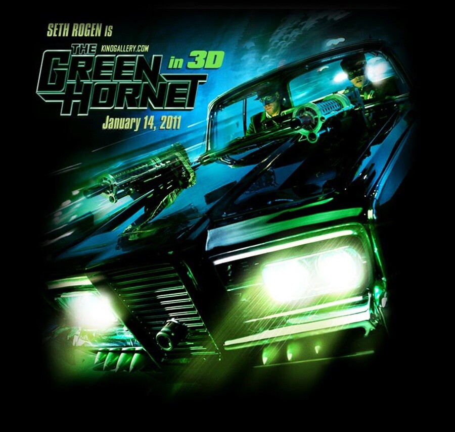 The Green Hornet ist ab dem 13.01.2010 in deutschen Kinos zu sehen - auch in 3D.