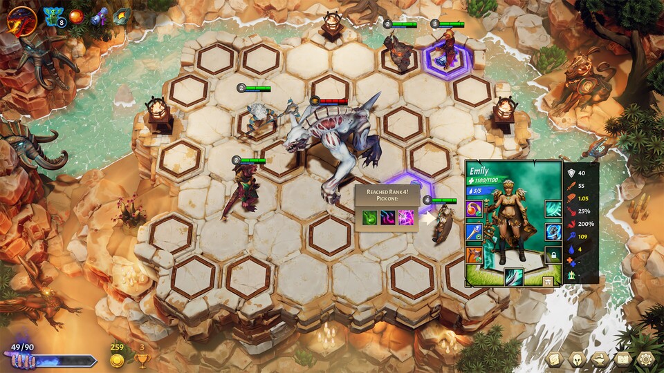 Die Schlachtfelder von The Last Flame verlangen unterschiedliche Strategien von euch.