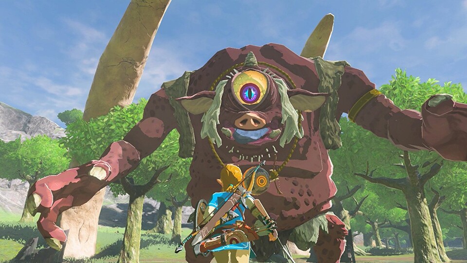 Der Launch-Titel, auf den alle warten: Zelda - Breath of the Wild ist der größte Verkaufsanreiz für die Nintendo Switch.