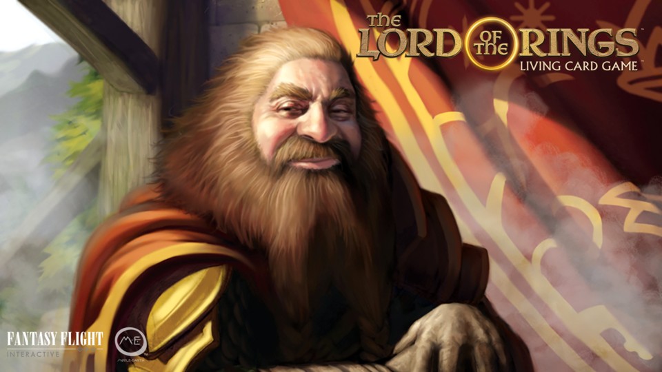 The Lord of the Rings: The Living Card Game setzt auf bekannte Charaktere aus der Buchvorlage.