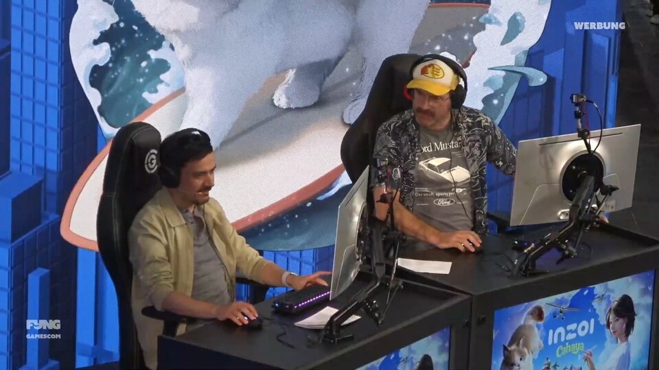 Im mobilen Einsatz während unserer Gaming-Slots im Livestream machte der The Original Gamechair ebenfalls direkt eine gute Figur.