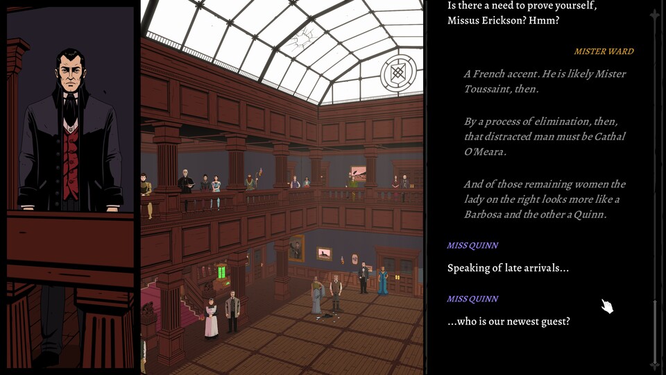 Declan ist nicht der einzige Gast in Blake Manor. Der Andrang ist an diesem Wochenende besonders hoch, denn am 31. Oktober soll eine große Séance stattfinden.