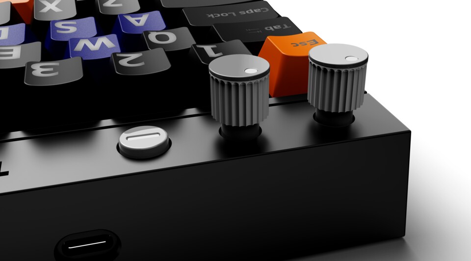 Wozu die beiden Regler dienen? Darüber schweigt sich der Hersteller noch aus.