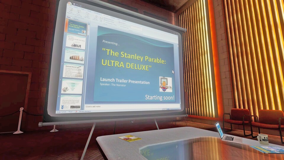 Dieses Spiel ist genau das richtige, wenn ihr auf Meta-Humor und eine herrlich große Menge Selbstironie steht.