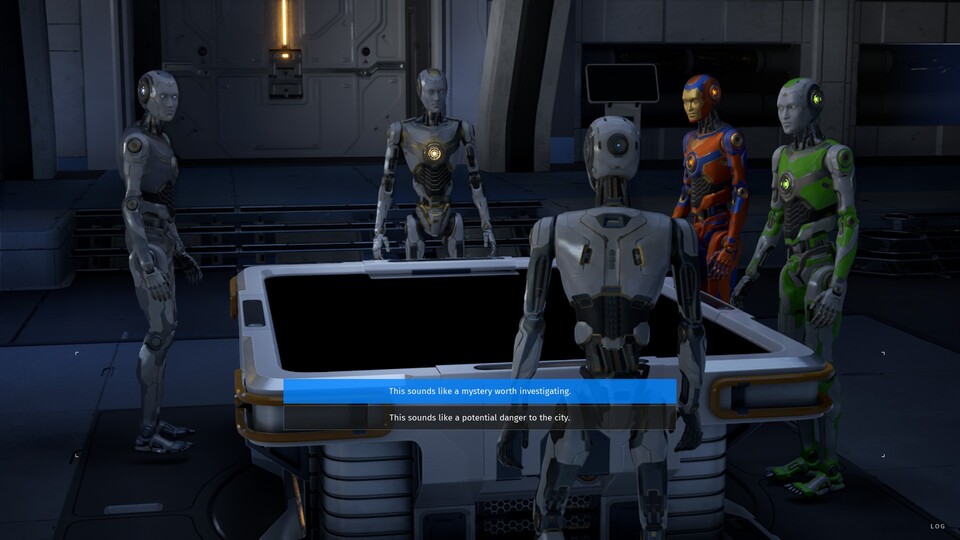 Multiple-Choice-Gespräche führe ich jetzt nicht mehr mit Bildschirmen, sondern mit Androiden.