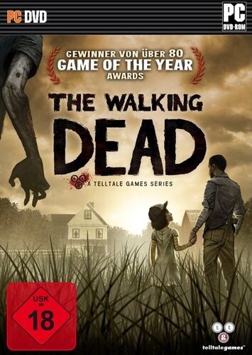 Telltales Zombie-Adventure The Walking Dead kommt endlich auch in den hiesigen Einzelhandel.