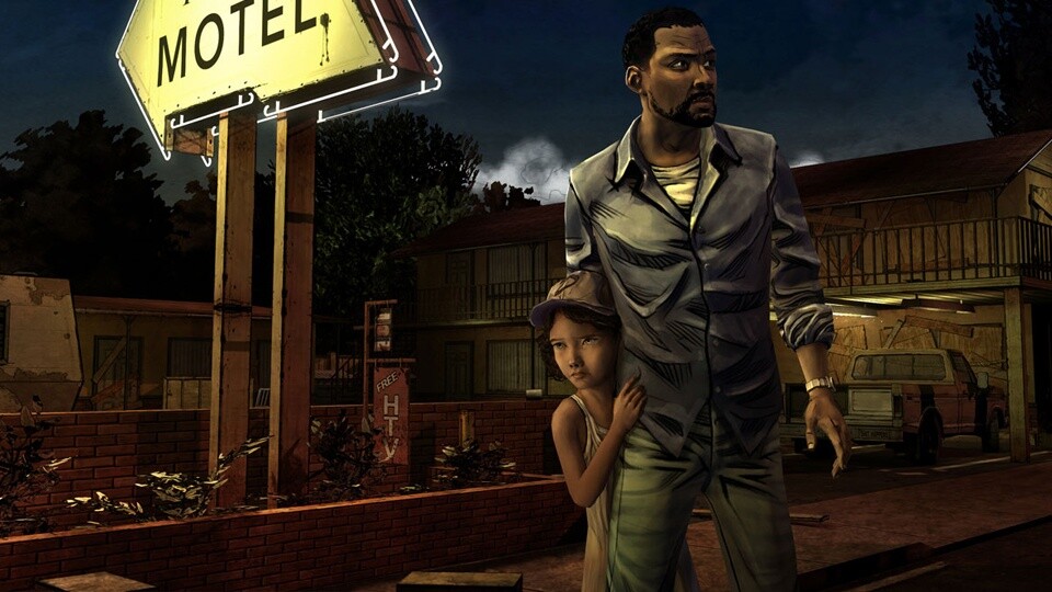 Clementine kann unheimlich glücklich sein, dass Lee sie kurz nach dem Ausbruch der Zombie-Apokalypse aufgegabelt hat.