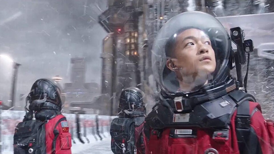Den chinesischen Science-Fiction-Kinohit The Wandering Earth auf Netflix abrufbar.