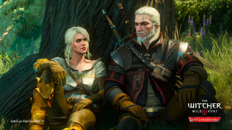 Zwischen Geralt und Ciri kommt es zwar auch immer wieder mal zu Diskussionen, die beiden lieben sich aber dennoch ungemein.
