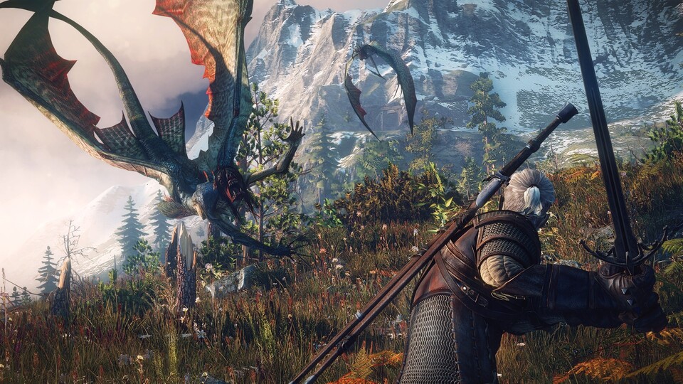 In The Witcher 3: Wild Hunt legt ish Geralt auch mit Sirenen an.