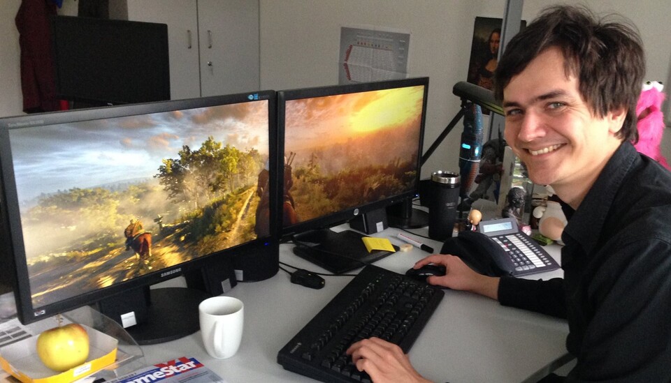 Michael Graf schießt Panorama-Schnappschüsse in The Witcher 3: Wild Hunt.