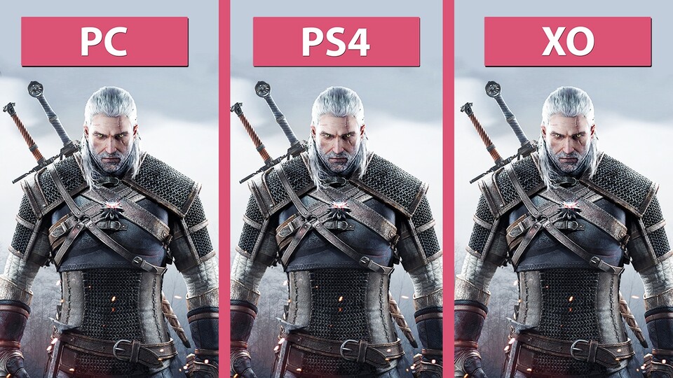 The Witcher 3: Wild Hunt - PC auf höchsten Details, PS4 und Xbox One im Grafikvergleich