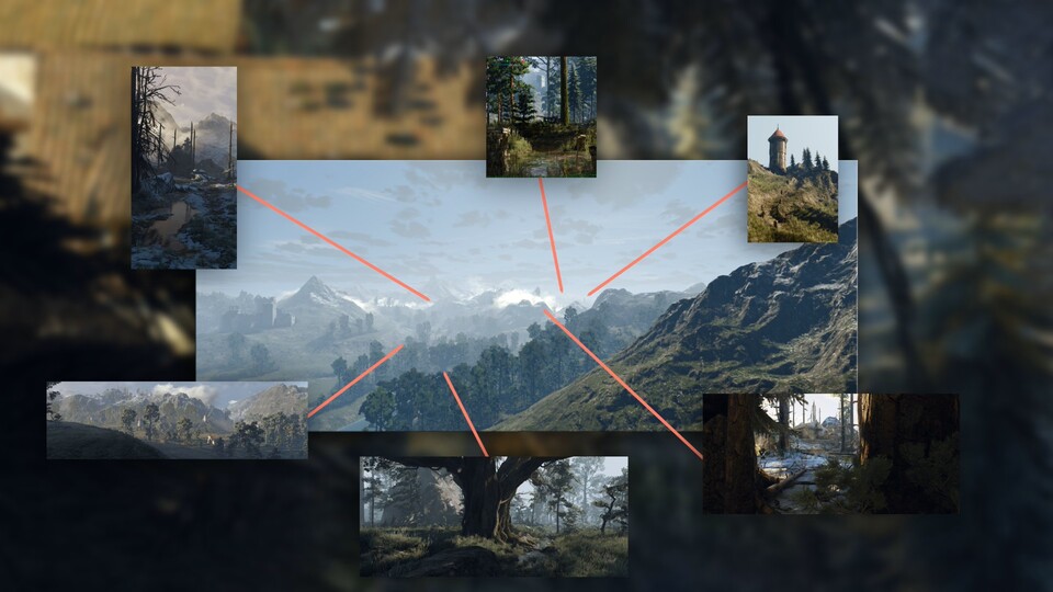 Die neue Map von Wild Monster Hunter steckt voller interessanter Locations.