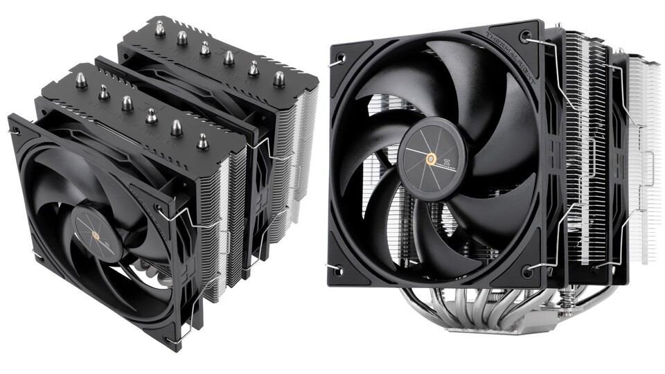 Der Peerless Assassin 120 SE setzt auf ein Doppeltower-System mit zwei 120mm-Lüftern, was für eine erstaunlich gute Kühlleistung bei moderater Lautstärke sorgt.