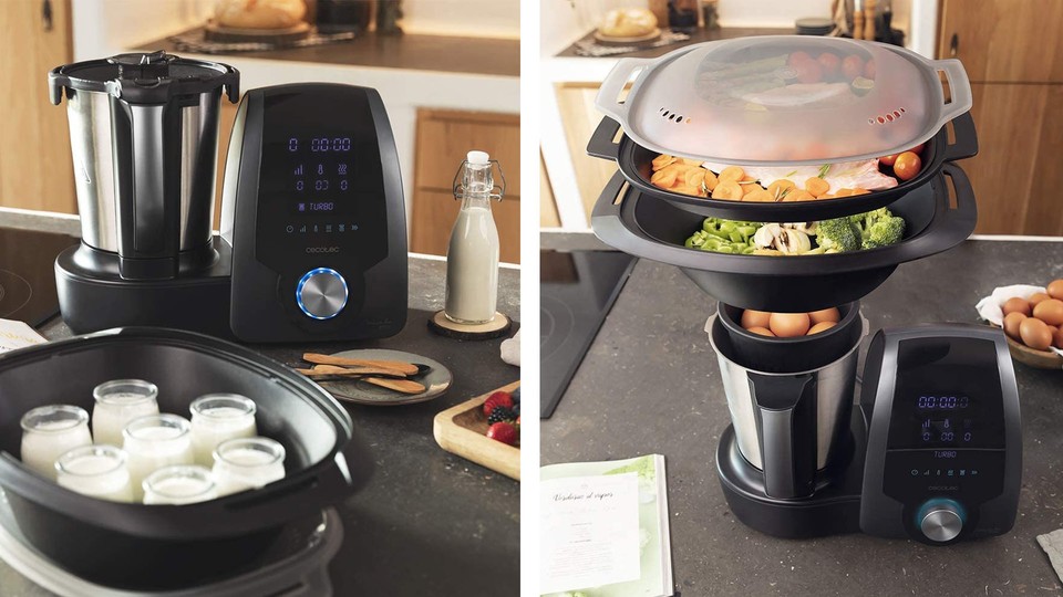Thanks to the many different inserts and attachments, you can prepare almost all dishes completely in the food processor.  My tip: Try the one-pot pasta - simply wonderful!