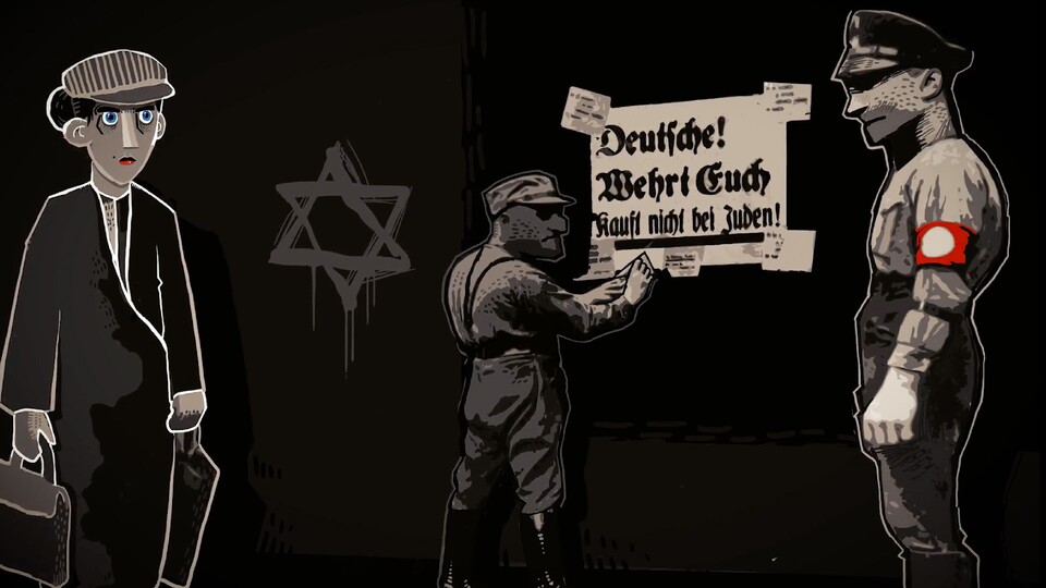 Through the Darkest of Times ist eines der wenigen Videospiele, die sich der nationalsozialistischen Zeit in Deutschland mit Tiefgang nähern.