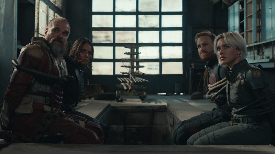 Teamwork will gelernt sein! Zu Beginn müssen sich die Thunderbolts noch aufeinander einstellen. Bildquelle: Disney Marvel