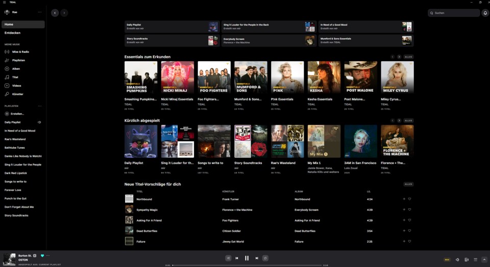 Tidal ist Marktführer Spotify sehr ähnlich, kommt aber ohne einige der Schattenseiten aus – und ist günstiger. (Bildquelle: Rae GrimmTidal)