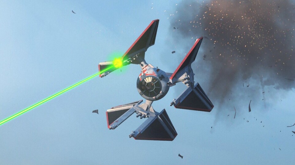 Die TIE-Defender sind schnell und wendig, verfügen aber über besseren Schutz als ihre normalen Geschwister.