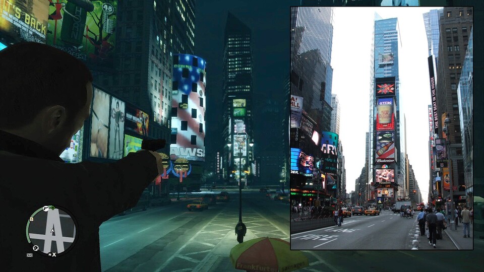 Was wäre der Time Square ohne die Reklame-Tafeln?