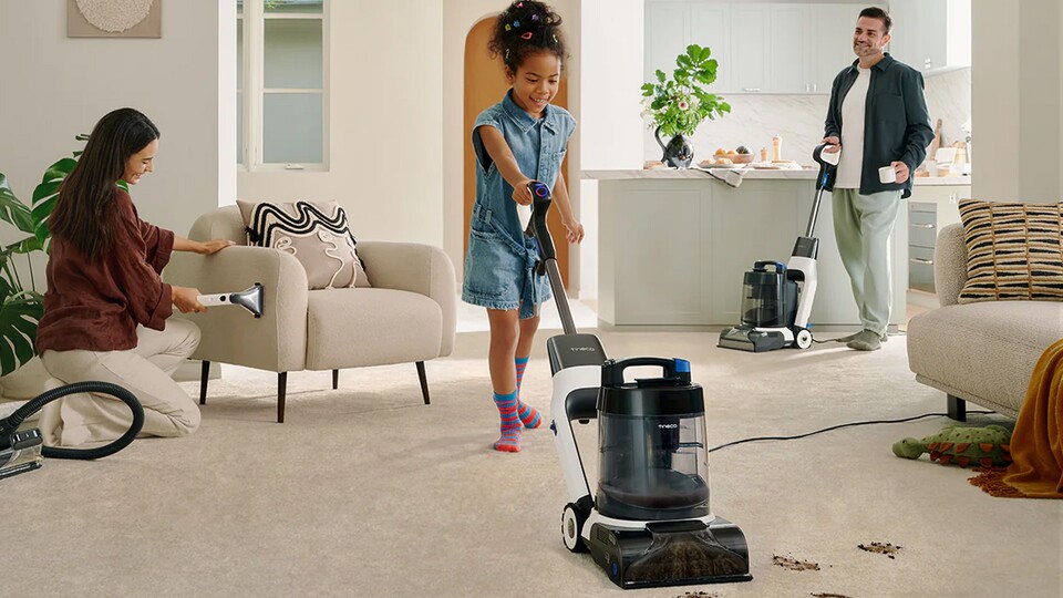 Der CARPET ONE Cruiser lässt sich ultra leicht bedienen und sorgt für maximale Hygiene.