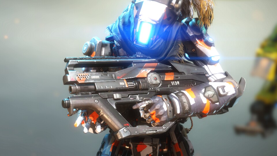 Die L-STAR EMG (aus Titanfall 2) befindet sich in den Spieldateien von Apex Legends.