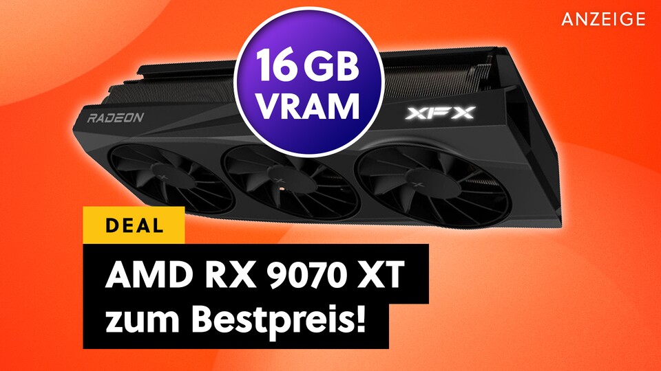 Die beste Grafikkarte, die AMD jemals hergestellt hat, ist jetzt zum Bestpreis erhältlich: die RX 9070 XT.