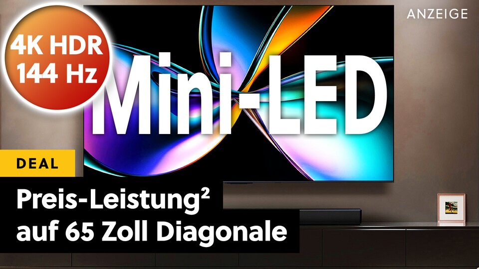 Die optimale Größe und die beste Bildschirmtechnologie in dieser Preisklasse: Dieser 4K-Fernseher gehört zu den besten TV-Angeboten bei Amazon!