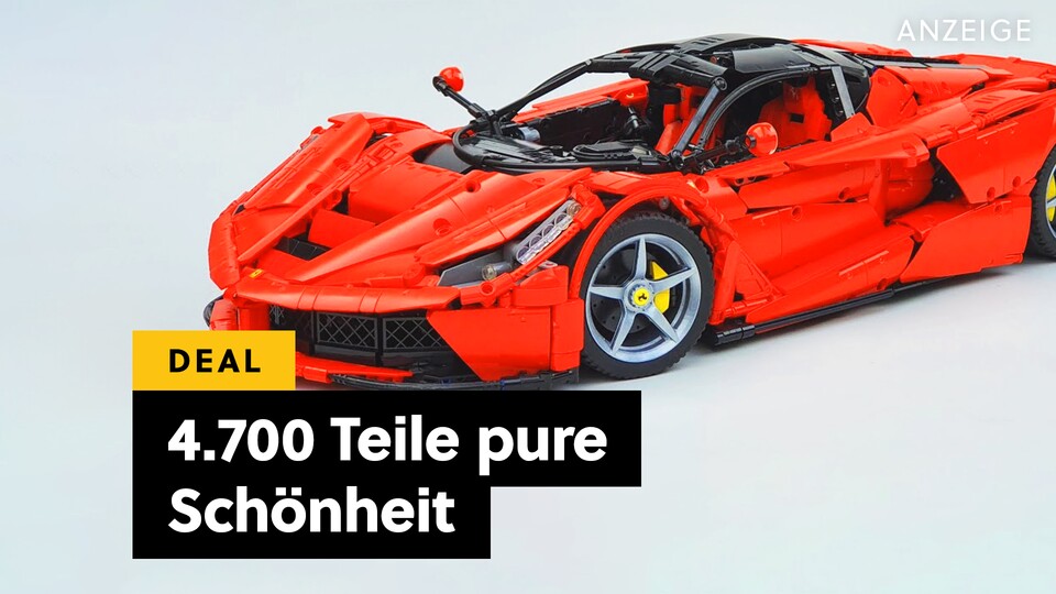 Dieses 1.000-PS-Hypercar aus Italien zeigt LEGO nur die wunderschönen Rücklichter. Jetzt ist das Modellauto aus fast 4.700 Teilen endlich wieder zurück!