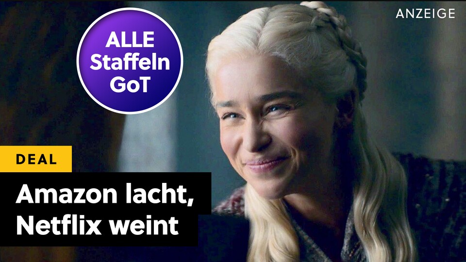 Jetzt gibts alle Staffeln von Game of Thrones bei Amazon in einem unwiderstehlichen Angebot: Nur 3€ pro Blu-Ray für die komplette Sammlung!