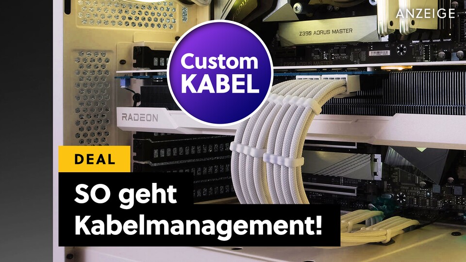 Da helfen die schönsten und teuersten PC-Komponenten wenig, wenn am Ende wegen ein paar Kabeln alles doch nur amateurhaft aussieht - diese Kabel von Amazon sind die beste Lösung!