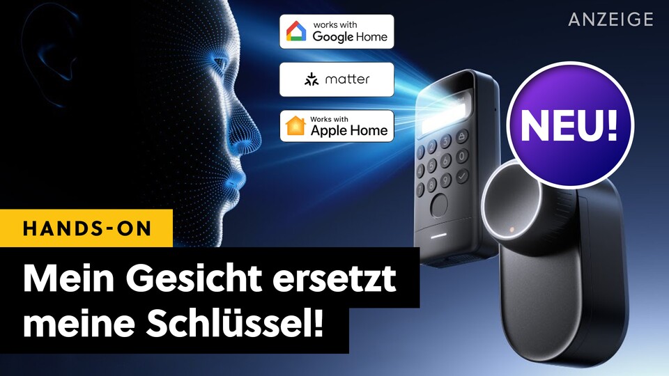 Die Haustür mit Code, Fingerabdruck oder Gesichtserkennung öffnen – klingt nach Sci-Fi und ist jetzt Realität!