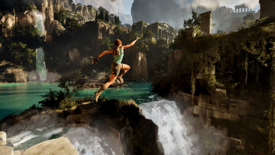 Die Animationen von Lara beim Springen und Klettern wirken nochmal flüssiger als in Shadow of the Tomb Raider.