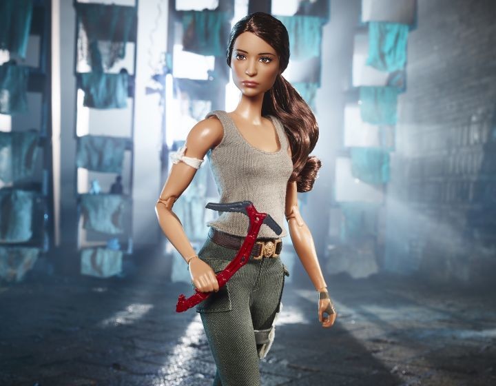 Mattel veröffentlicht eine Lara Croft-Barbie zum Tomb Raider-Film.