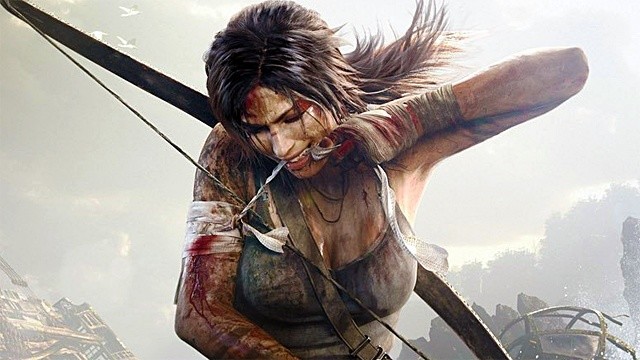Das Bild täuscht: Lara wird sich im neuen Tomb Raider wohl nicht selbst verarzten müssen.
