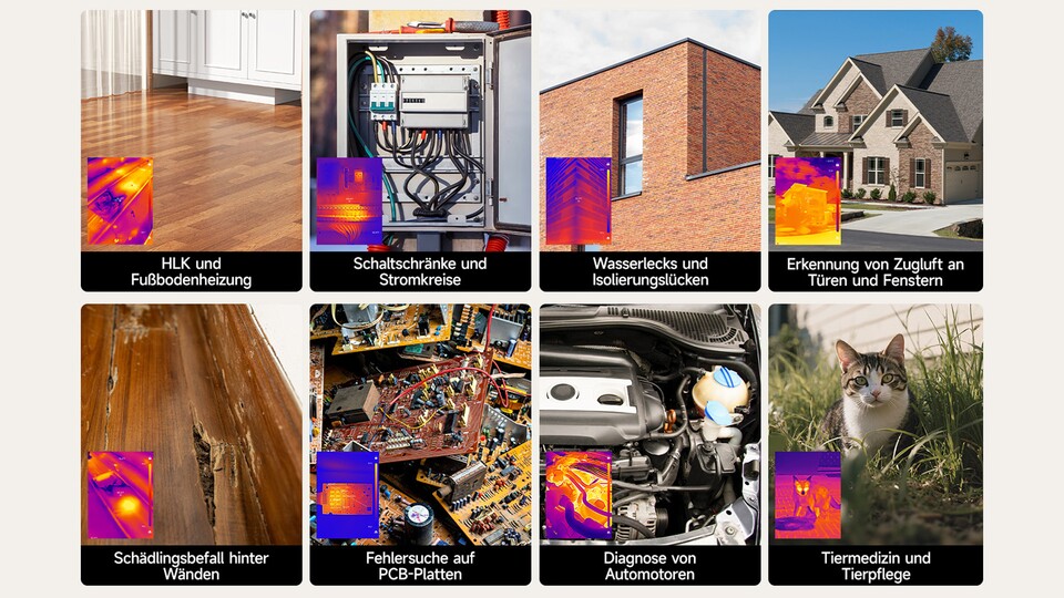 A thermal imaging camera is extremely versatile and can help you in more than just everyday life.
