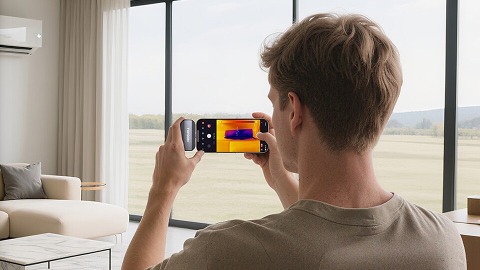 How much heat do you lose through poor insulation? You can get to the bottom of the matter with a thermal imaging camera.