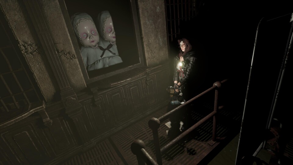 Die festen Kamerawinkel sind perfekt, um den Grusel perfekt in Szene zu setzen.