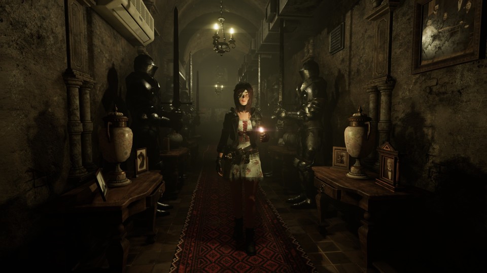 Tormented Souls spielt wie das erste Resident Evil in einem alten Herrenhaus, das von einer diabolischen Brut terrorisiert wird.